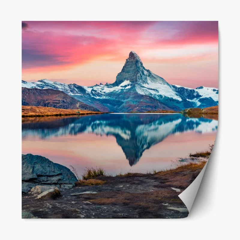 Naklejka repozycjonowalna unoszące się pęcherzyki oleju na głębokim gradiencie – Wallissimo®