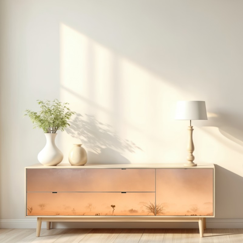 Naklejka repozycjonowalna burza piaskowa nad Dollo Ado, Etiopia – Wallissimo® Naklejka repozycjonowalna burza piaskowa nad Dollo Ado, Etiopia – Wallissimo®