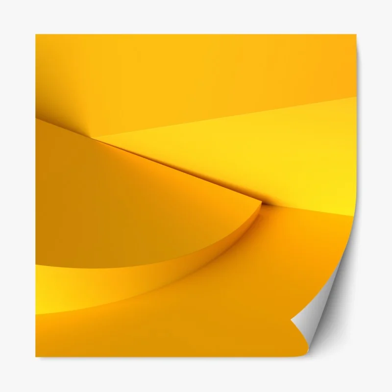 Naklejka repozycjonowalna unoszące się pęcherzyki oleju na głębokim gradiencie – Wallissimo®