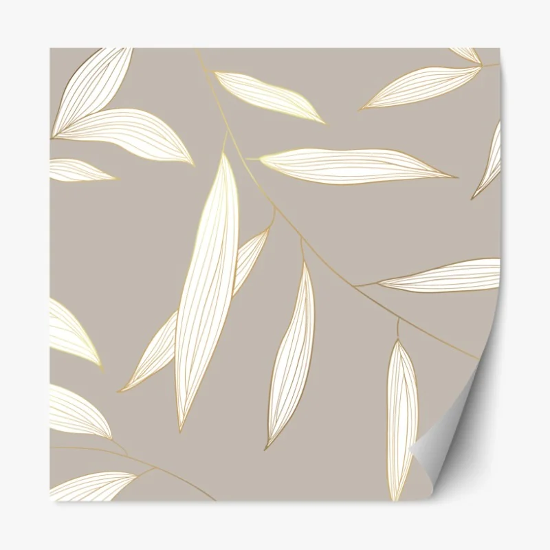 Naklejka repozycjonowalna tropikalna dżungla ze zwierzętami – Wallissimo®