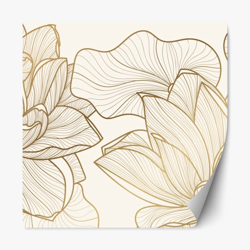 Naklejka repozycjonowalna ciemnoszary marmur ze złotymi żyłami – Wallissimo®