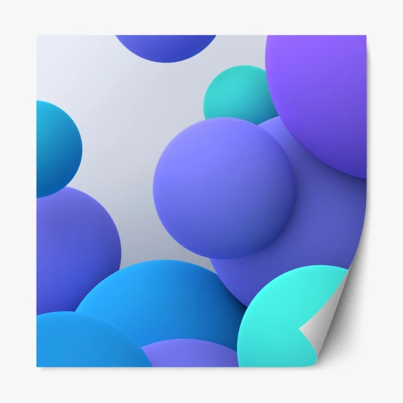 Naklejka repozycjonowalna zabawny wzór księżniczki z koronami i ustami – Wallissimo®