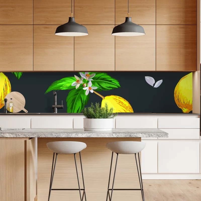 Naklejka repozycjonowalna sucha protea w sepii – Wallissimo®