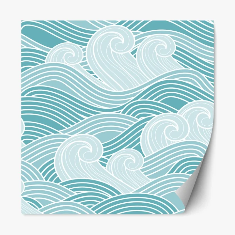 Naklejka repozycjonowalna spokojna ścieżka w bambusowym lesie – Wallissimo®