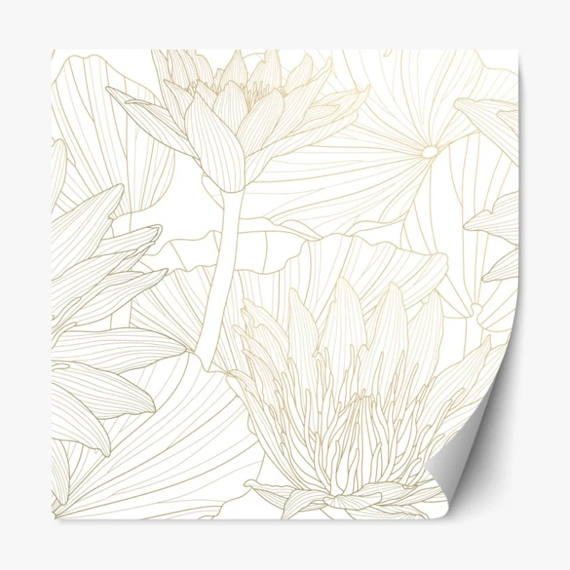 Naklejka repozycjonowalna spokojne alpejskie jezioro pod szczytem Wetterhorn, Szwajcaria – Wallissimo®