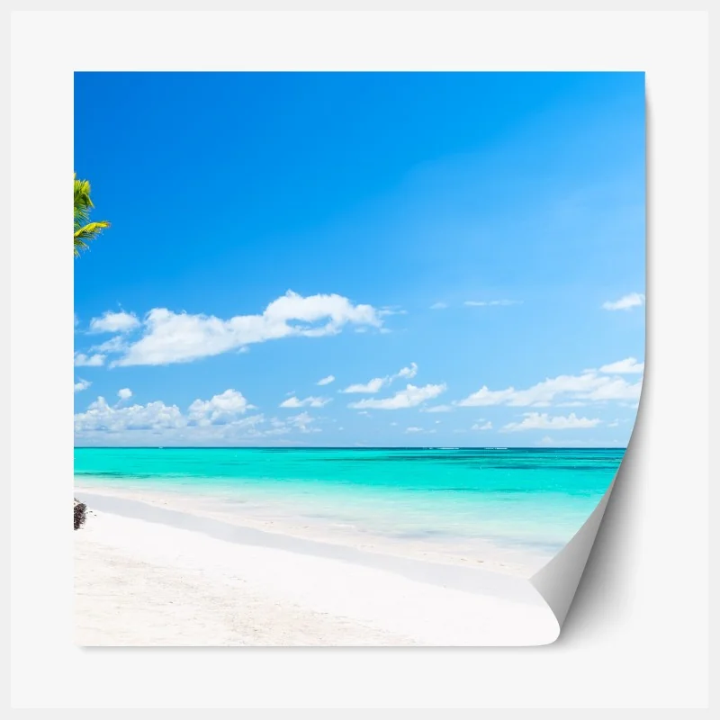 Naklejka repozycjonowalna różowy flaming z bliska – Wallissimo®