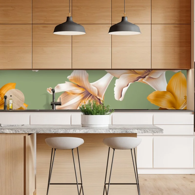 Naklejka repozycjonowalna delikatny dmuchawiec w monochromie – Wallissimo®