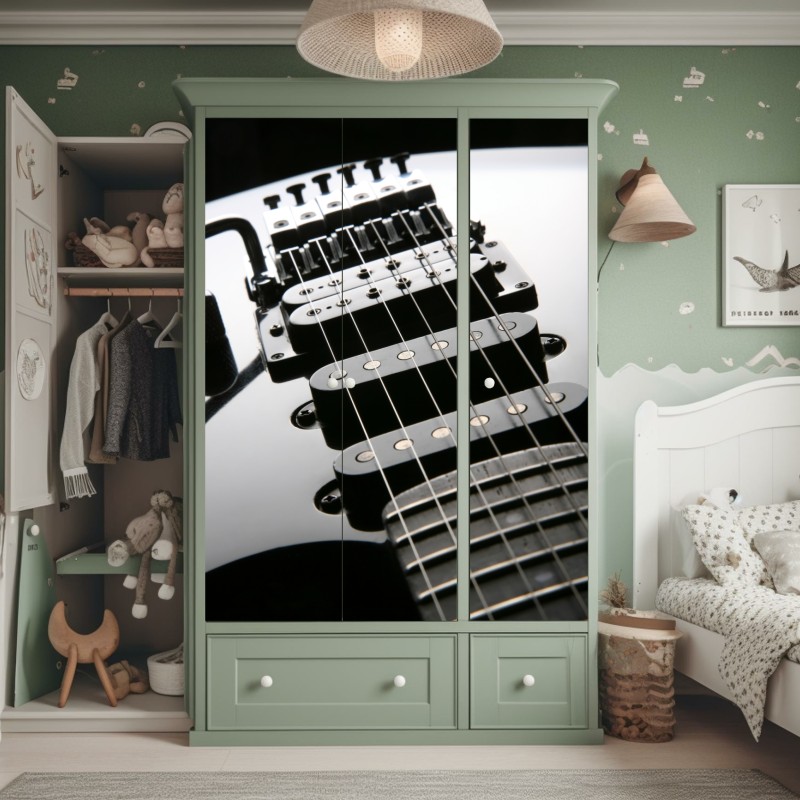 Naklejka na szafę różowa cukierkowa spirala – Wallissimo®