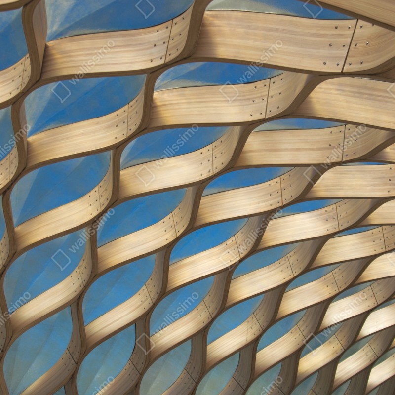 Naklejka na szafę drewniany ażurowy daszek w Chicago – Wallissimo® Naklejka na szafę drewniany ażurowy daszek w Chicago – Wallissimo®