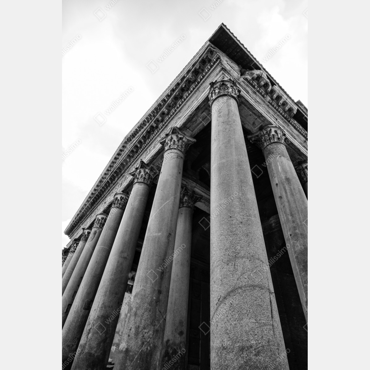 Naklejka na szafę monumentalne kolumny Panteonu w Rzymie – Wallissimo® Naklejka na szafę monumentalne kolumny Panteonu w Rzymie – Wallissimo®