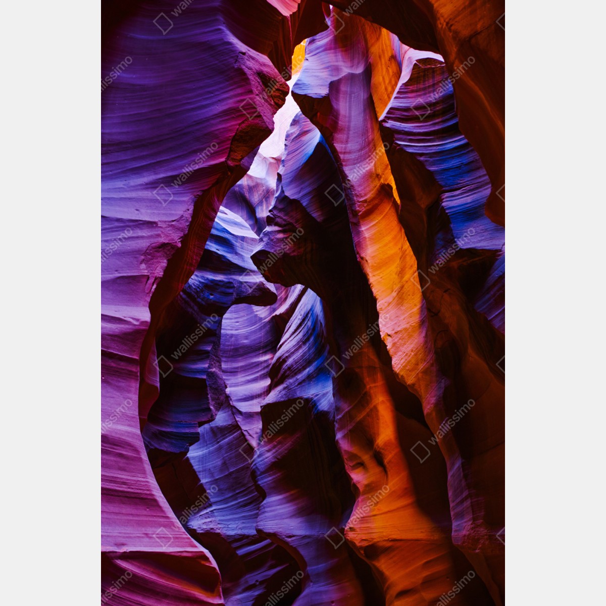 Naklejka na szafę żywe formacje skalne w wąwozie – Wallissimo® Naklejka na szafę żywe formacje skalne w wąwozie – Wallissimo®