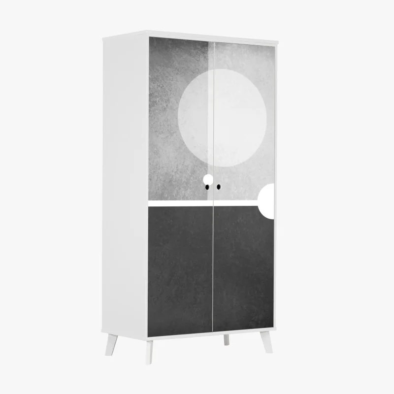 Naklejka na szafę latarnia morska na skalistym wybrzeżu – Wallissimo®