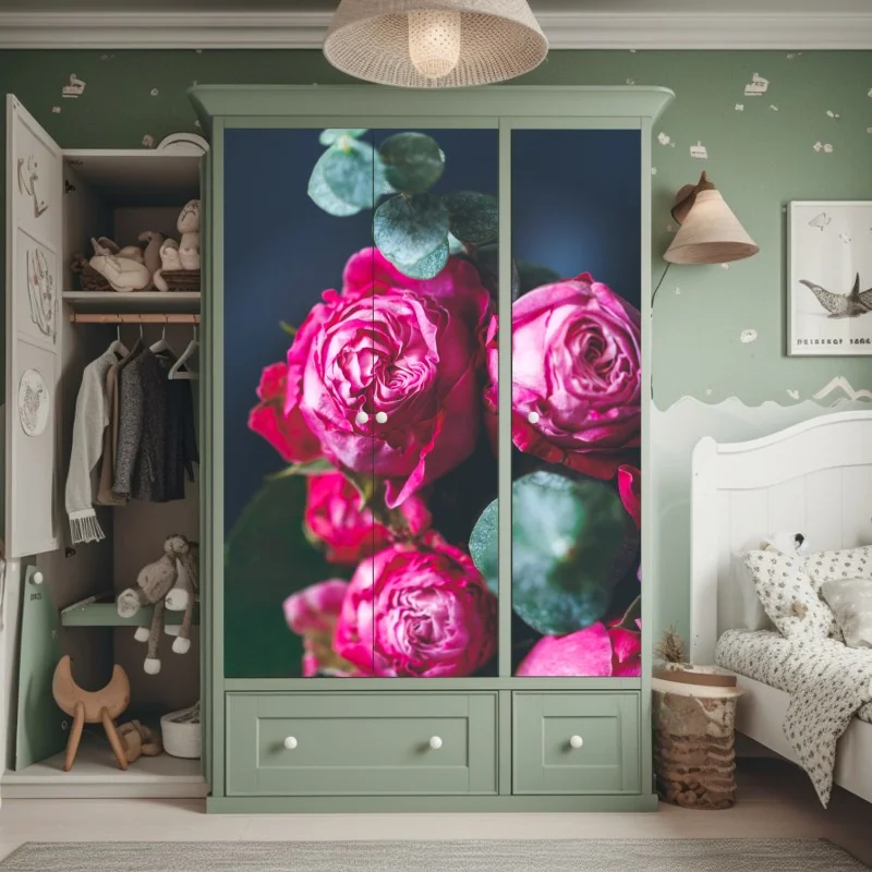 Naklejka na szafę tropikalna turkusowa zatoka panorama – Wallissimo®