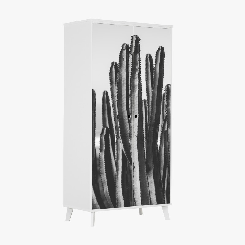 Naklejka na szafę różowa cukierkowa spirala – Wallissimo®