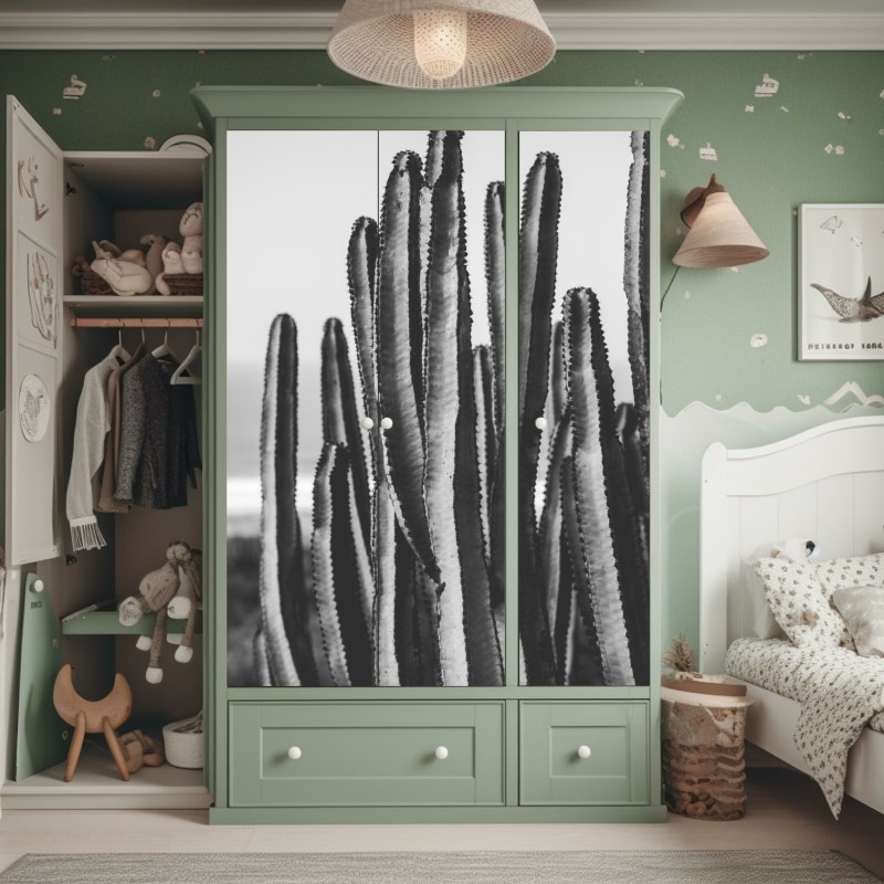 Naklejka na szafę różowa cukierkowa spirala – Wallissimo®