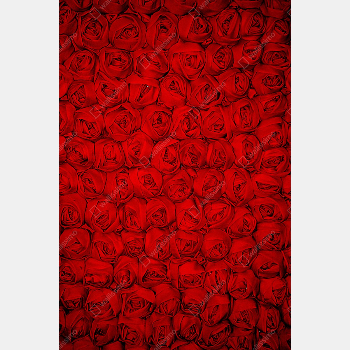 Naklejka na szafę nieskończone czerwone róże – Wallissimo® Naklejka na szafę nieskończone czerwone róże – Wallissimo®