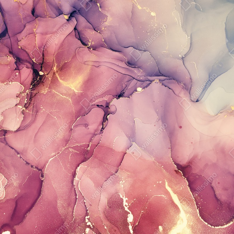 Naklejka na szafę eteryczna fioletowa abstrakcja marmurowa – Wallissimo® Naklejka na szafę eteryczna fioletowa abstrakcja marmurowa – Wallissimo®