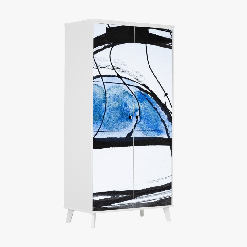 Naklejka na szafę spokojny wodospad Skradinski Buk w Parku Narodowym Krka – Wallissimo®