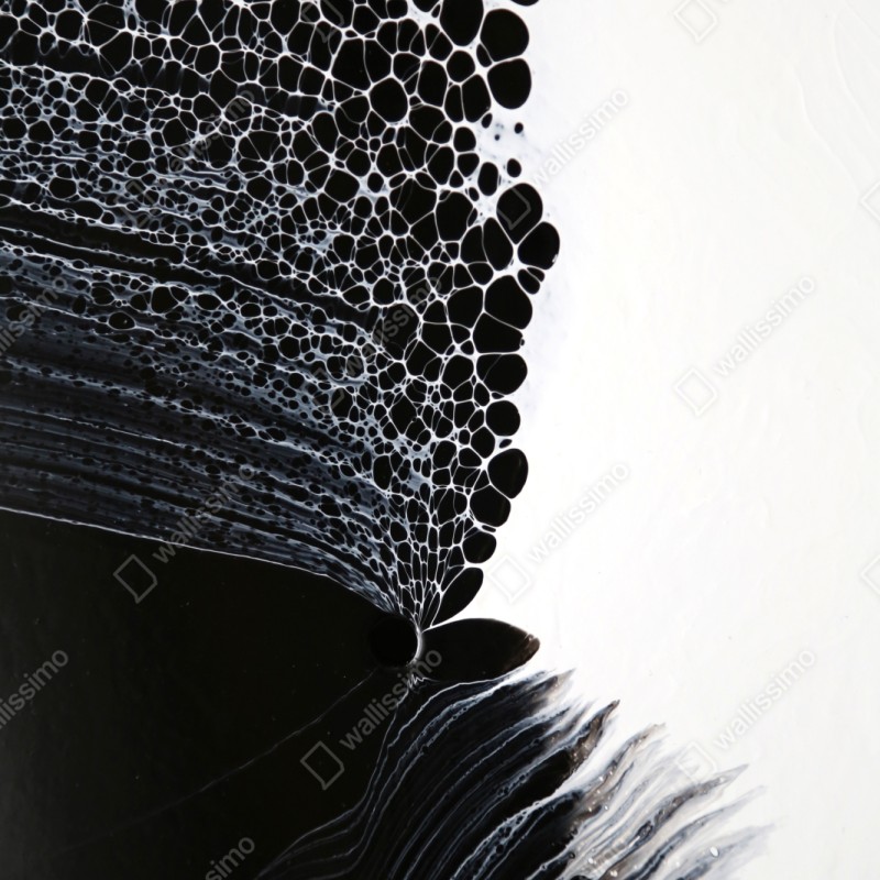 Naklejka na szafę monochromatyczny przepływ komórek – Wallissimo® Naklejka na szafę monochromatyczny przepływ komórek – Wallissimo®