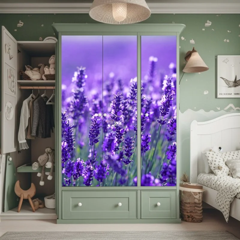 Naklejka na szafę spokojna sepiowa plaża – Wallissimo®