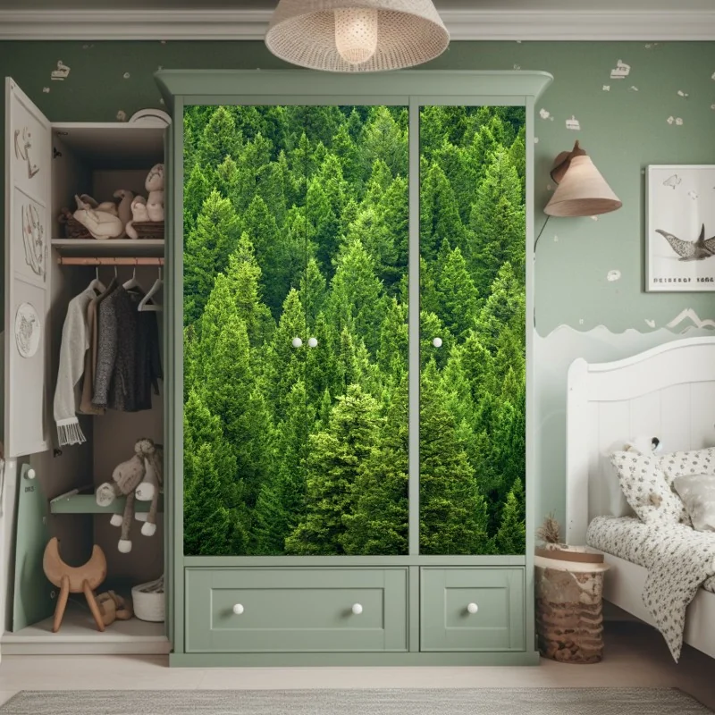 Naklejka na szafę spokojny wodospad Skradinski Buk w Parku Narodowym Krka – Wallissimo®