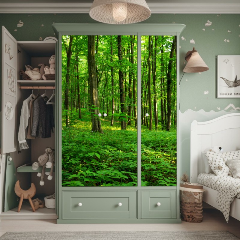 Naklejka na szafę słoneczna uliczka w Brindisi – Wallissimo®