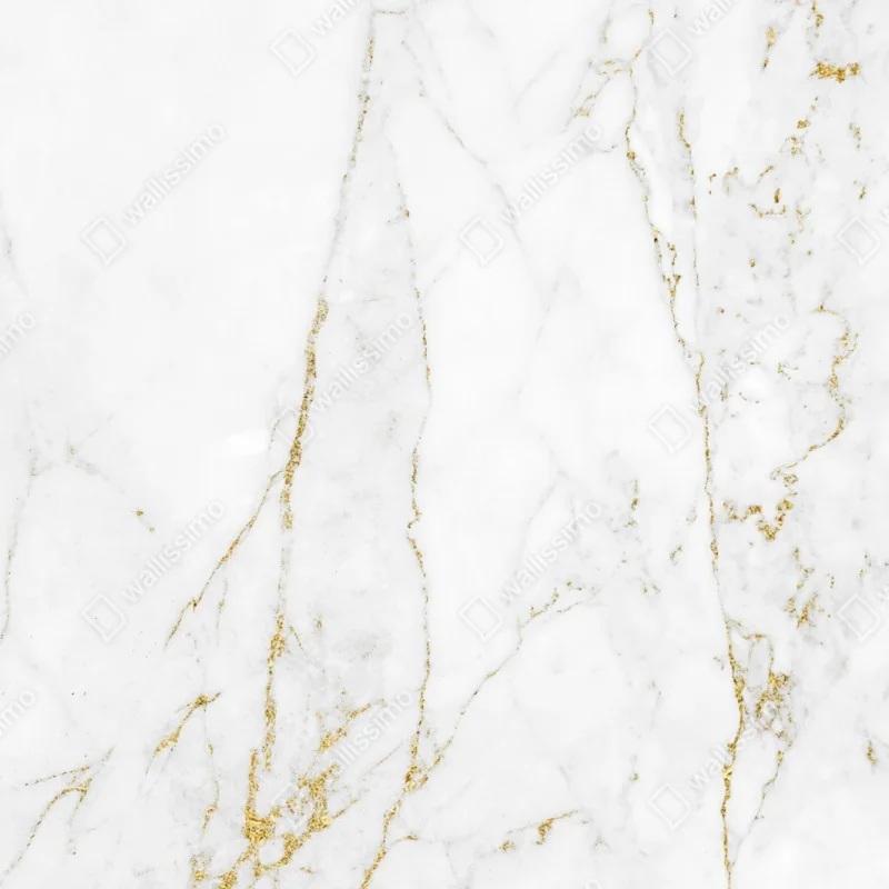 Naklejka na szafę biały marmur ze złotymi żyłkami – Wallissimo® Naklejka na szafę biały marmur ze złotymi żyłkami – Wallissimo®