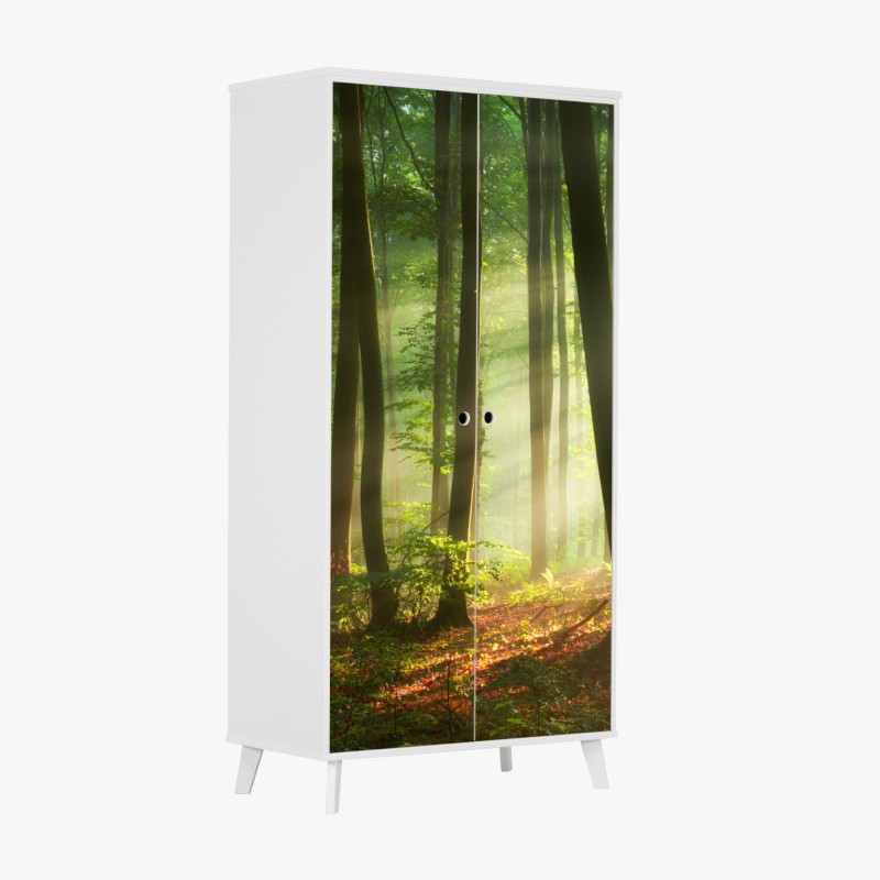 Naklejka na szafę Sanphet Prasat pałac nad jeziorem – Wallissimo®