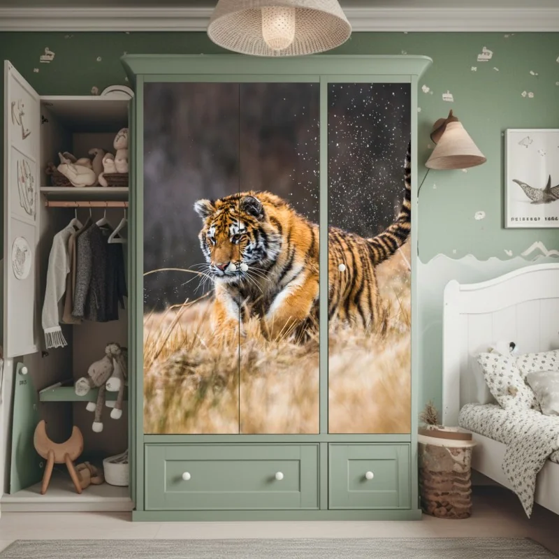 Naklejka na szafę słoneczna uliczka w Brindisi – Wallissimo®