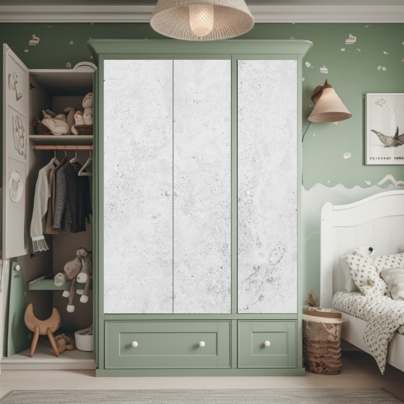 Naklejka na szafę ciemna tekstura łupka – Wallissimo®