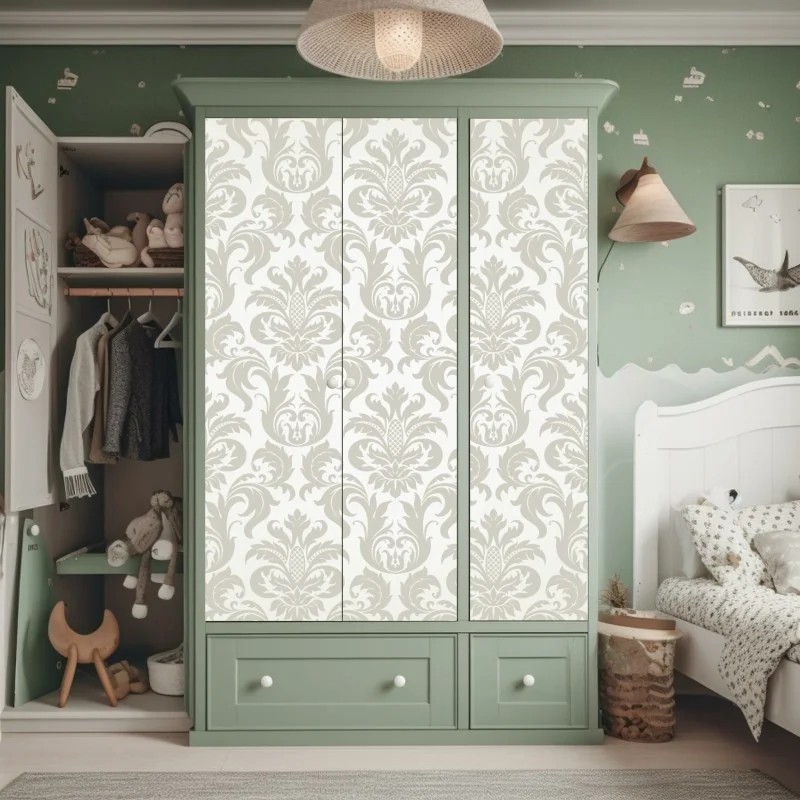 Naklejka na szafę spokojny wschód słońca nad brzegiem oceanu – Wallissimo®