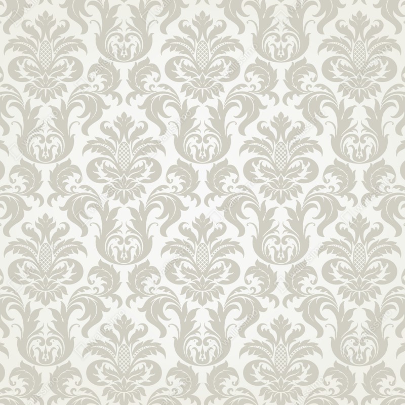 Naklejka na szafę elegancki beżowy wzór damask – Wallissimo® Naklejka na szafę elegancki beżowy wzór damask – Wallissimo®