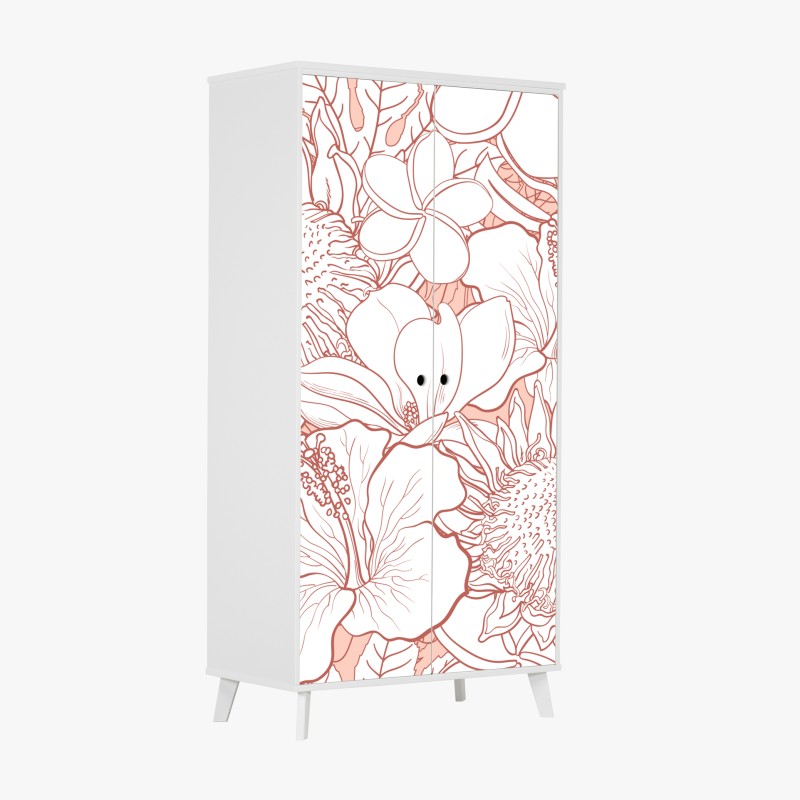 Naklejka na szafę spokojny wodospad Skradinski Buk w Parku Narodowym Krka – Wallissimo®