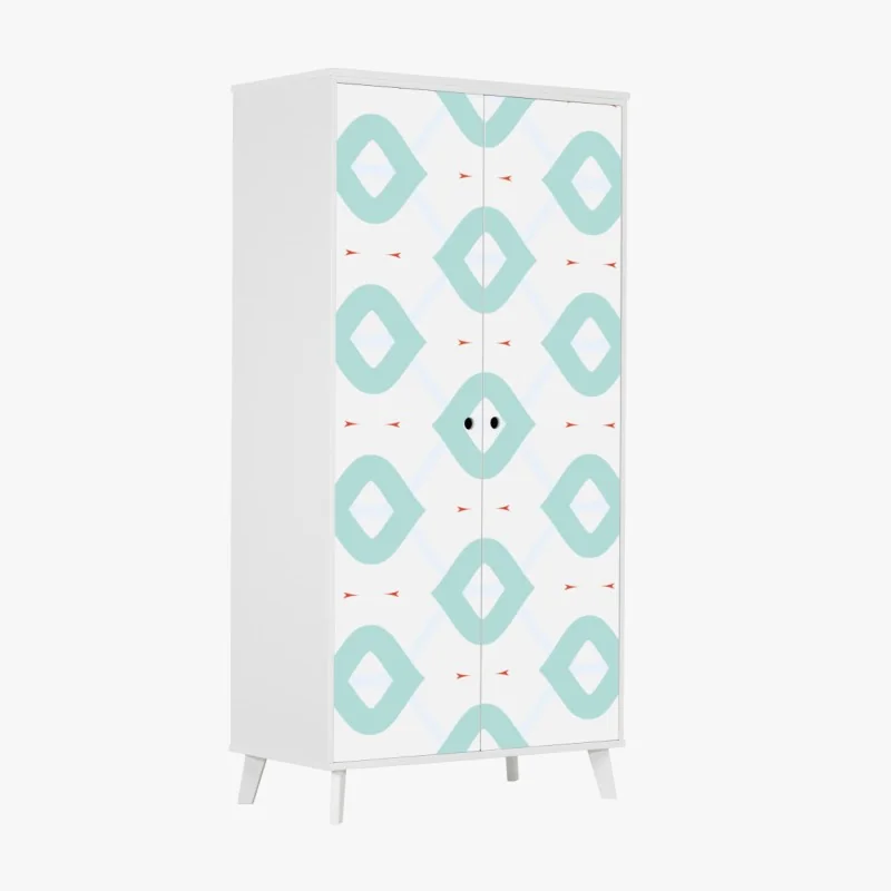 Naklejka na szafę Sanphet Prasat pałac nad jeziorem – Wallissimo®