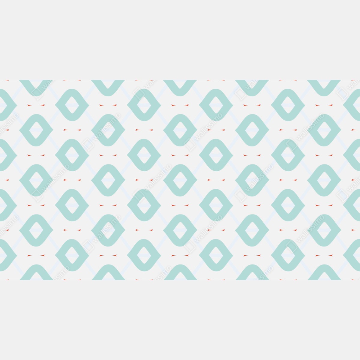 Naklejka na szafę turkusowy geometryczny wzór rombów – Wallissimo® Naklejka na szafę turkusowy geometryczny wzór rombów – Wallissimo®