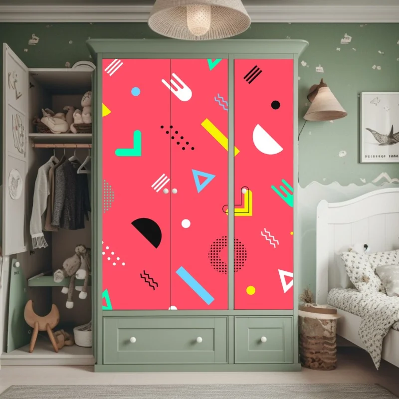 Naklejka na szafę Sanphet Prasat pałac nad jeziorem – Wallissimo®