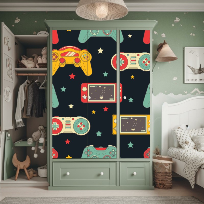 Naklejka na szafę poranna mgła nad jeziorem Pang Oung, Mae Hong Son – Wallissimo®