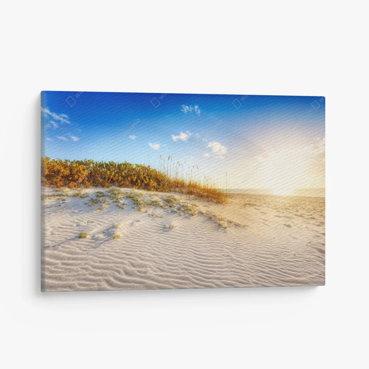 Obraz na płótnie zachód słońca nad wydmami Grace Bay – Wallissimo® Obraz na płótnie zachód słońca nad wydmami Grace Bay – Wallissimo®