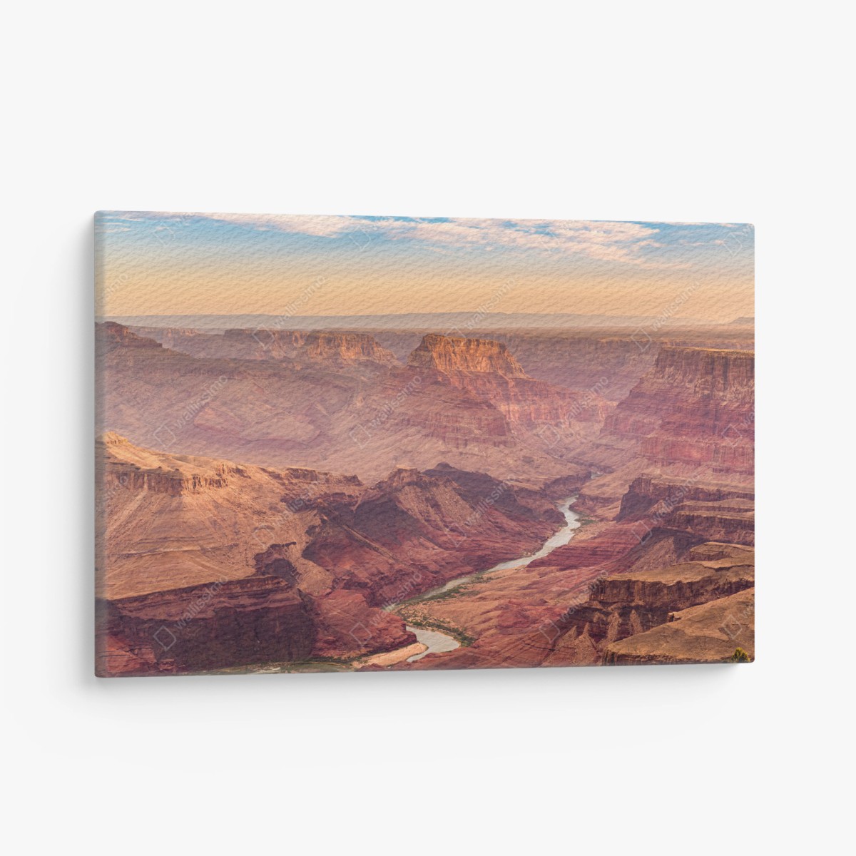 Obraz na płótnie Grand Canyon zachód słońca panorama – Wallissimo® Obraz na płótnie Grand Canyon zachód słońca panorama – Wallissimo®