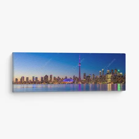 Obraz na płótnie Toronto panorama o zmierzchu – Wallissimo®