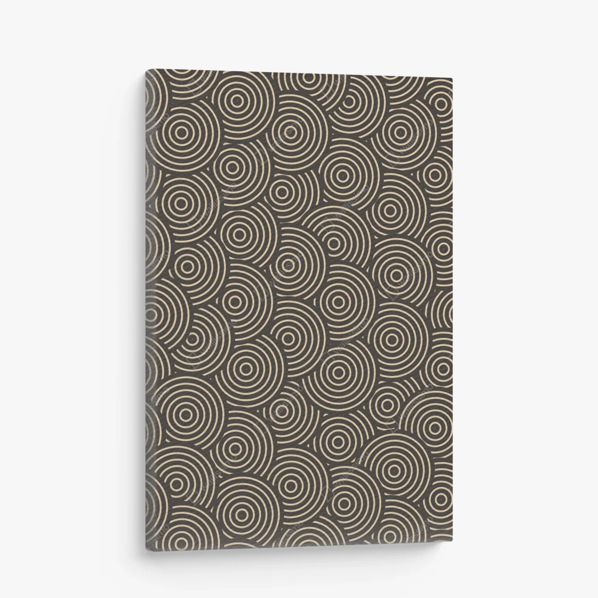 Obraz na płótnie retro koncentryczne koła – Wallissimo® Obraz na płótnie retro koncentryczne koła – Wallissimo®