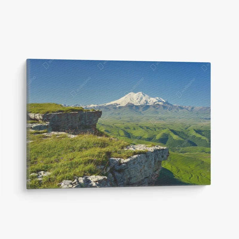 Obraz na płótnie majestatyczny Elbrus o poranku