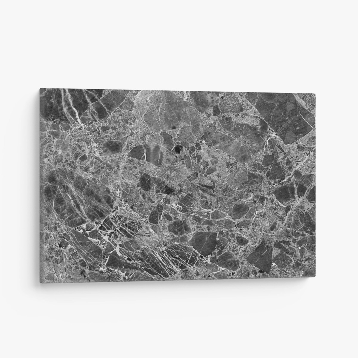Obraz na płótnie monochromatyczna tekstura marmuru – Wallissimo®