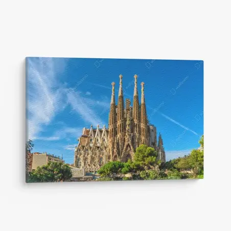 Obraz na płótnie Sagrada Familia w Barcelonie – Wallissimo®