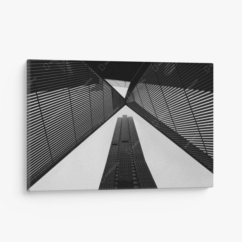 Obraz na płótnie Melbourne architektura czarno-biała