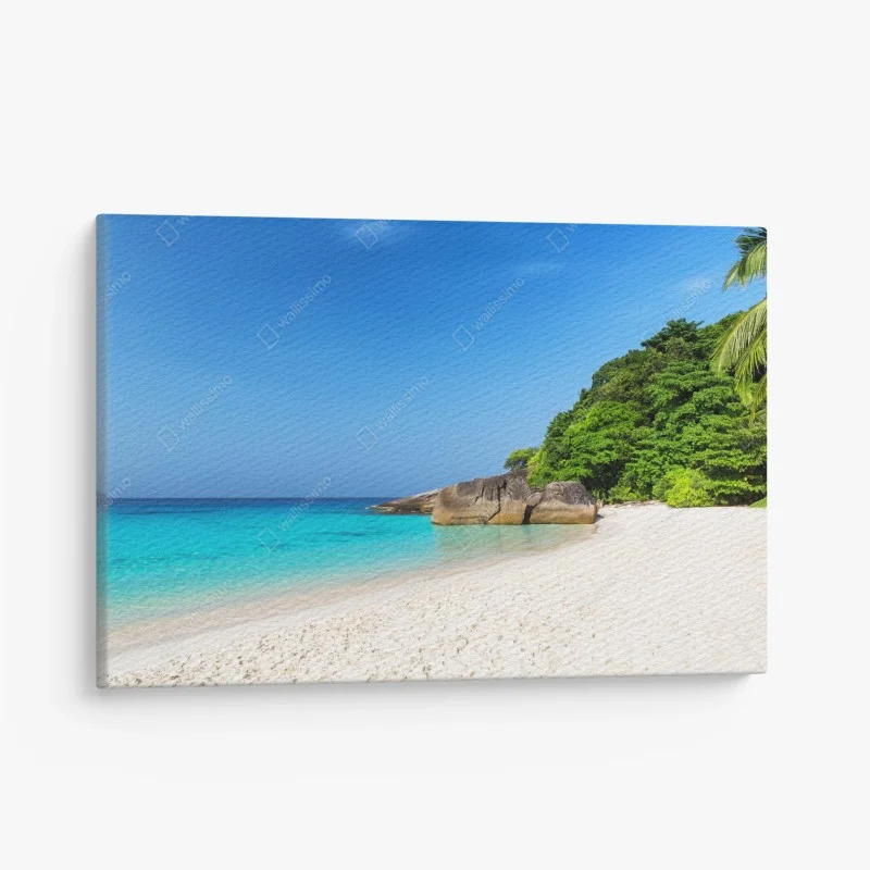 Obraz na płótnie Wyspy Similan turkusowa plaża