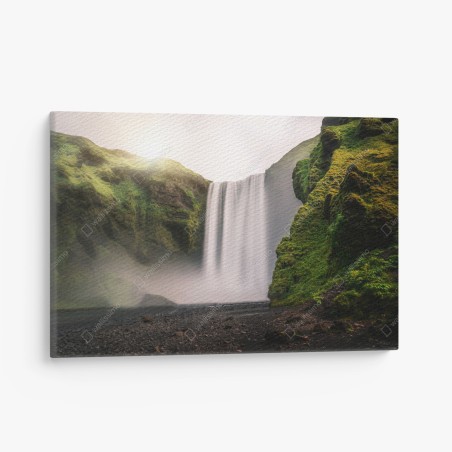 Obraz na płótnie majestatyczny wodospad Skogafoss – Wallissimo®