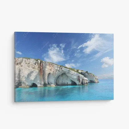 Obraz na płótnie niebieskie jaskinie na Zakynthos – Wallissimo®