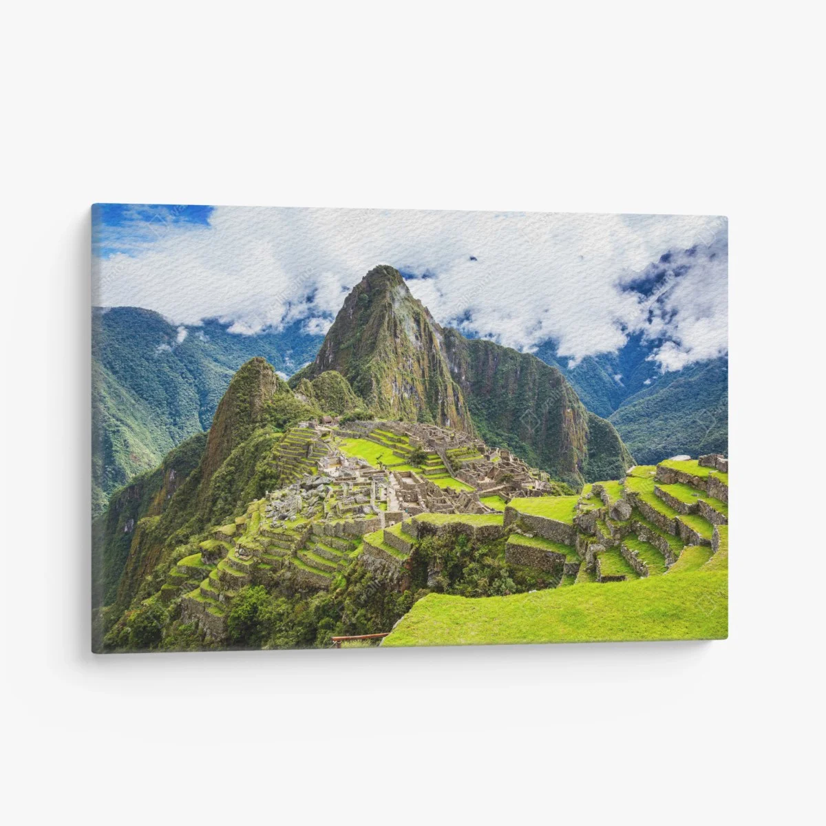 Obraz na płótnie Machu Picchu starożytne tarasy górskie – Wallissimo® Obraz na płótnie Machu Picchu starożytne tarasy górskie – Wallissimo®
