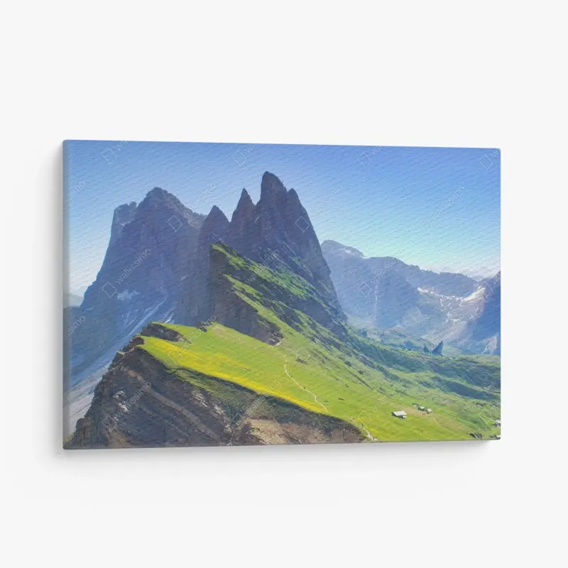 Obraz na płótnie majestatyczne Seceda w Dolomitach